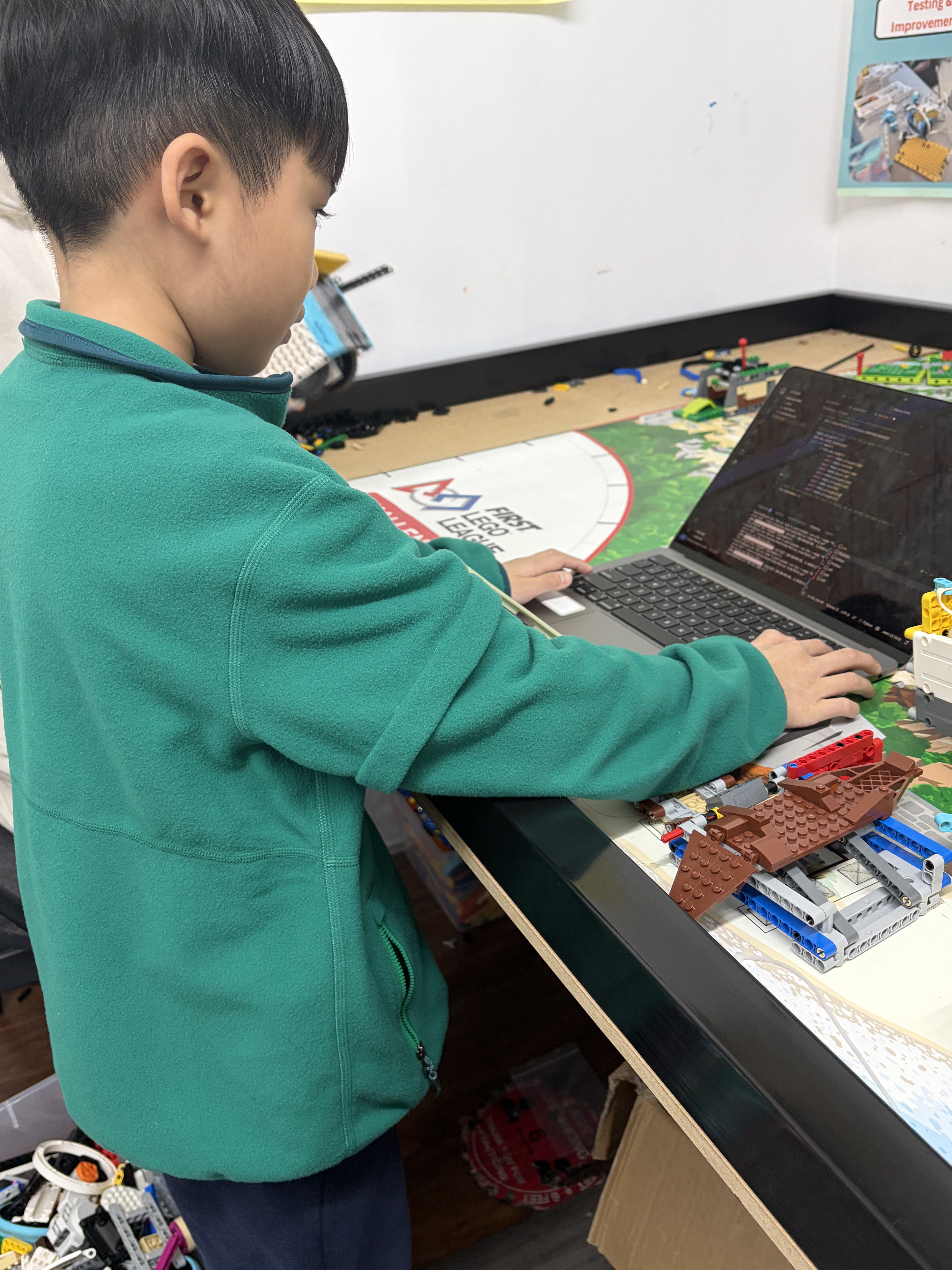 FTC robotics lab moment